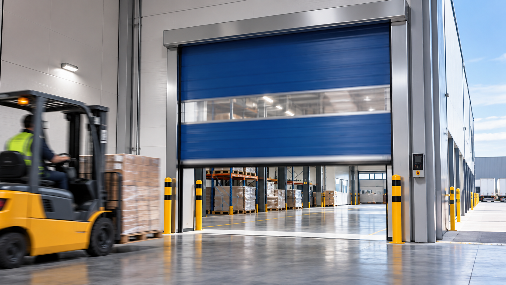 Rapid roller door